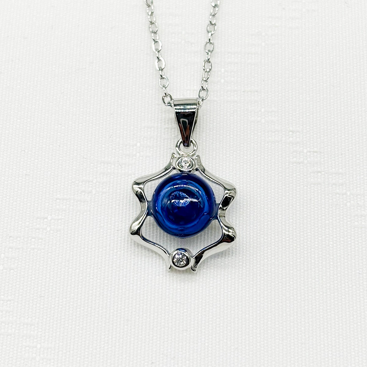 Sterling Silver Zodiac Aroma Necklace - Gemini May - June | Perfect Birthday Gift | Energy & Healing | Diffuse on the go