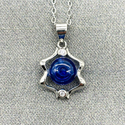 Sterling Silver Zodiac Aroma Necklace - Gemini May - June | Perfect Birthday Gift | Energy & Healing | Diffuse on the go