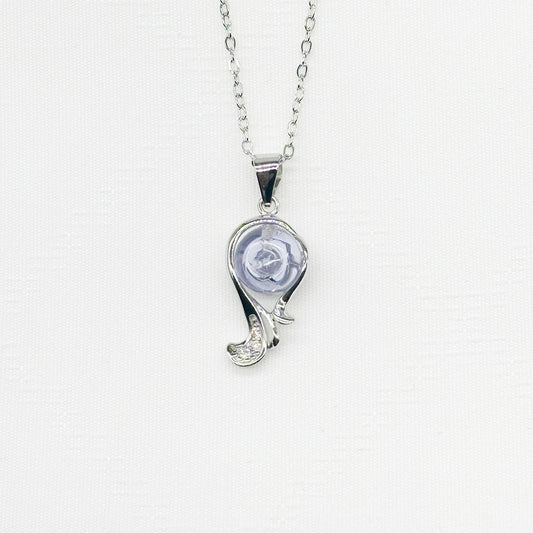 Sterling Silver Zodiac Aroma Necklace - Virgo Aug - Sep | Perfect Birthday Gift | Energy & Healing | Diffuse on the go
