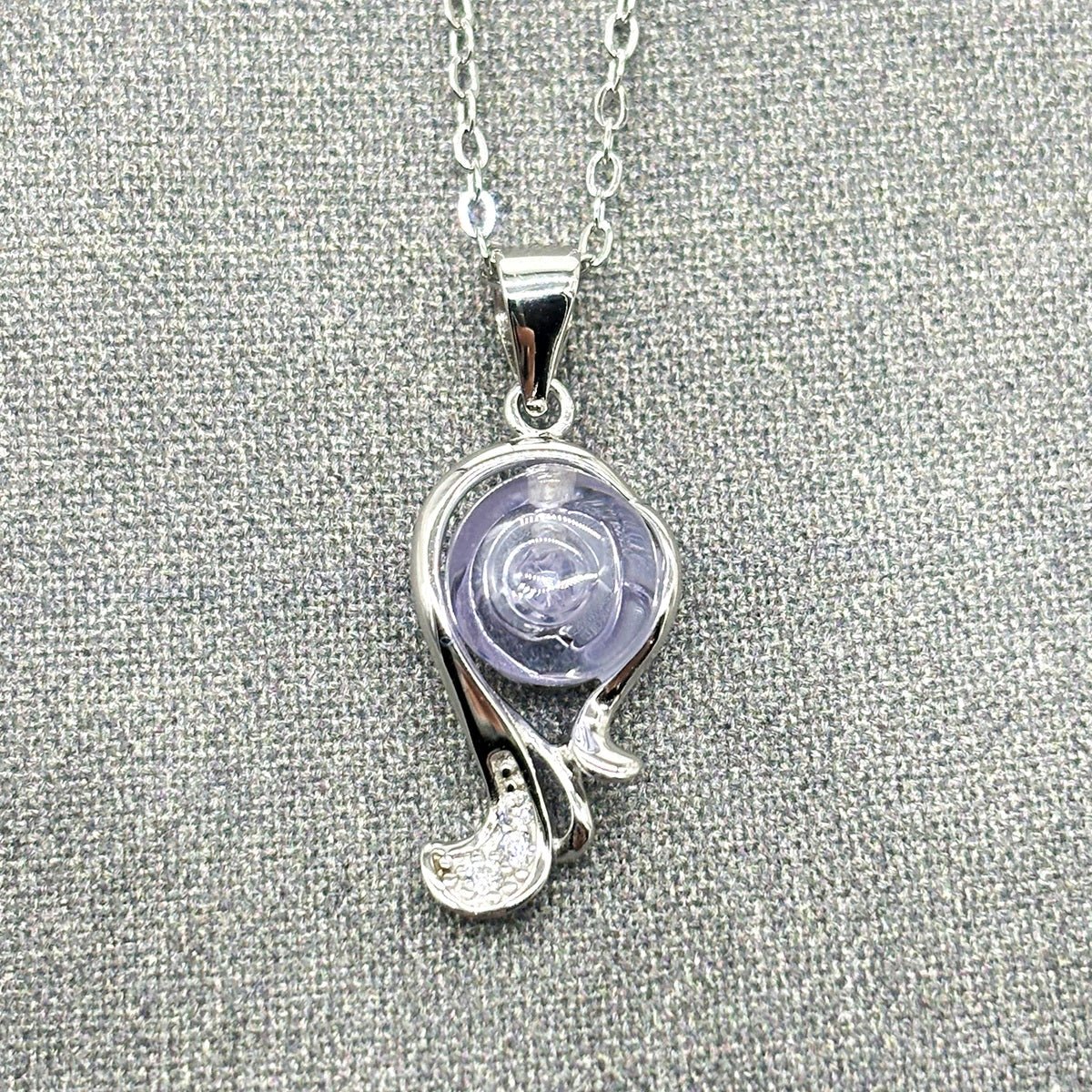Sterling Silver Zodiac Aroma Necklace - Virgo Aug - Sep | Perfect Birthday Gift | Energy & Healing | Diffuse on the go
