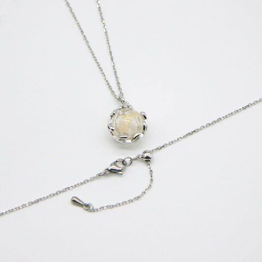 Planet Murano Aroma Necklace - Stardust Crystal | Energy & Healing | Diffuse on the go | Gift For Her